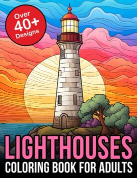 Lighthouse Coloring Book For Adults