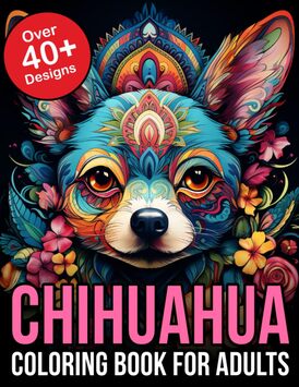 Chihuahua Coloring Book for Adults